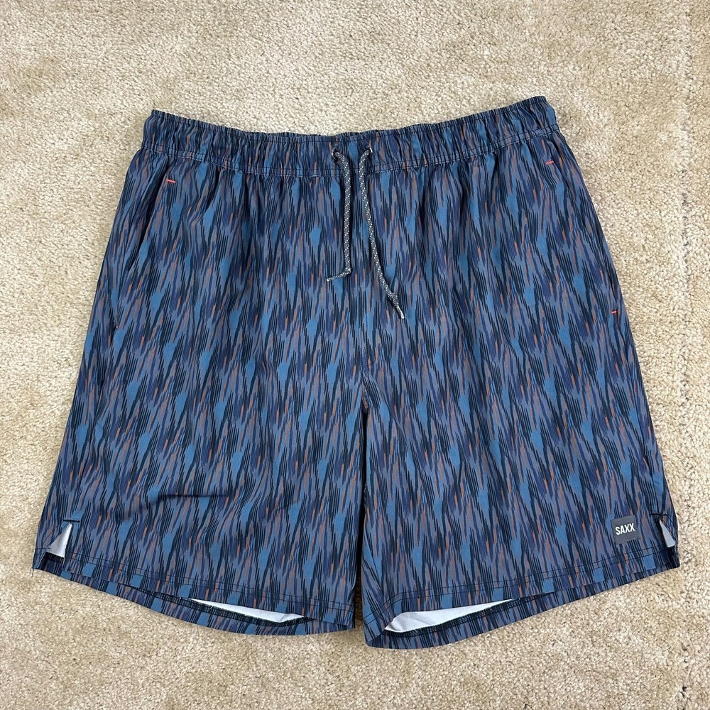 Saxx mens Multi sport 2N1 Shorts XL Performance Athletic Lined ballpark pouch